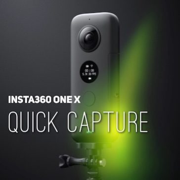 Insta360 ONE X – Quick capture