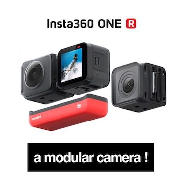 Insta360 ONE R – A modular camera !