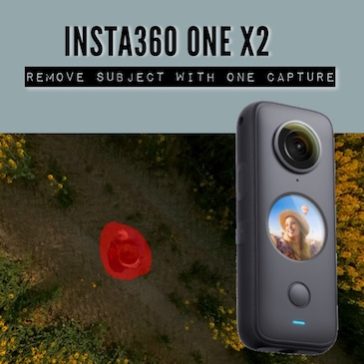 Insta360 ONE X2 – Remove subject with a single capture