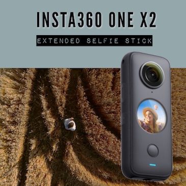Insta360 ONE X2 – Extended selfie stick