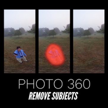 360 Photo : Remove subjects